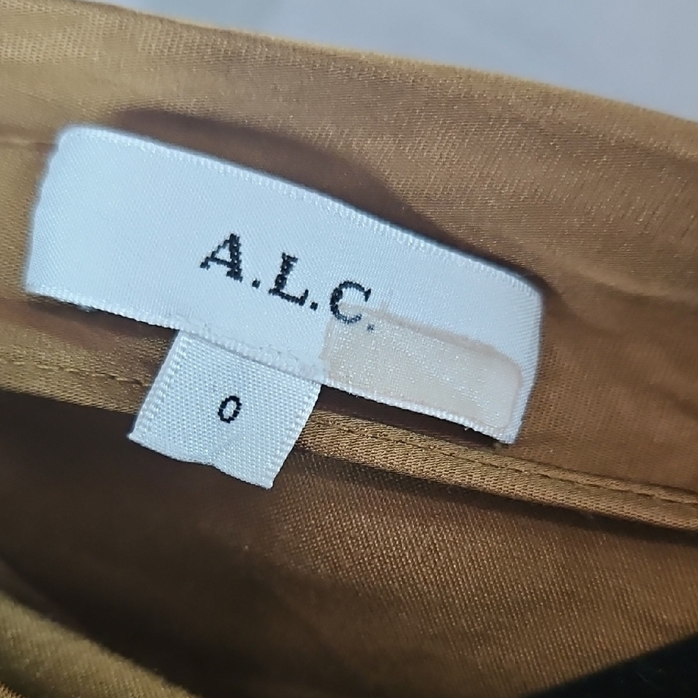 A.L.C. Penny Brown Dress Size O - Picture 2 of 11